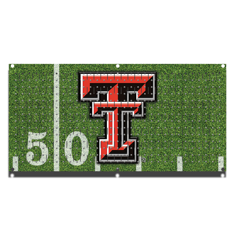 HHWC11068 - Texas Tech  (1 Panel) | 16" x 32"(wide) | Printed Pegboards Horizontal | Collegiate