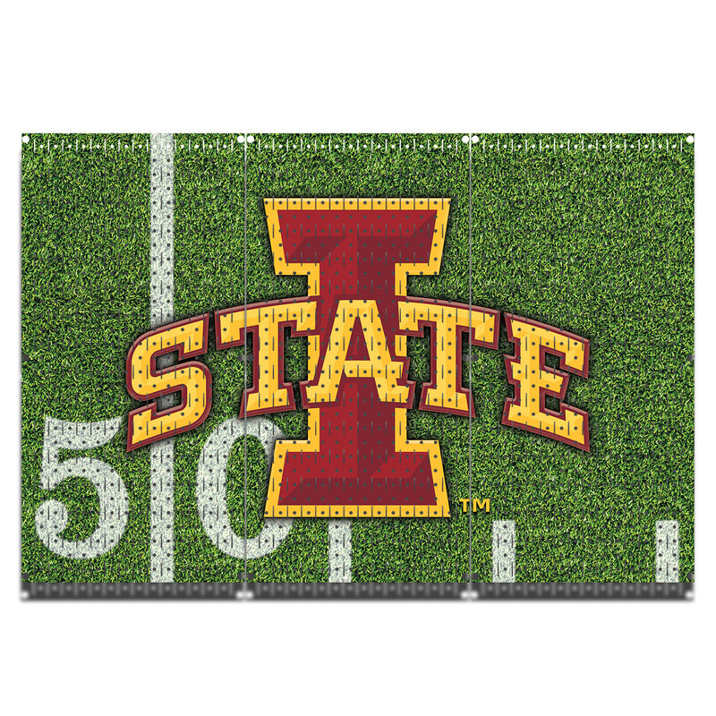 HWC13094 - Iowa State Cyclones (3 Panels) | 48" x 32" (tall) | Printed Pegboards | Collegiate