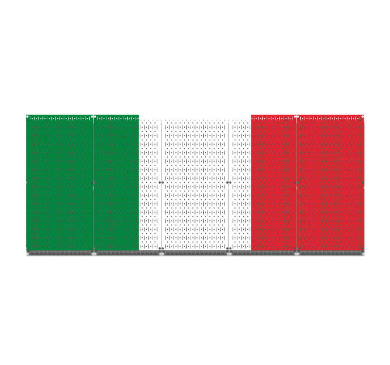 HWC15056 | Italy Flag | Printed Pegboard by HangTime®